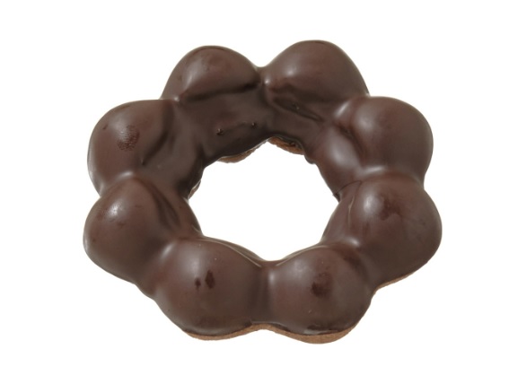もちもち食感リングドーナツ　チョコ